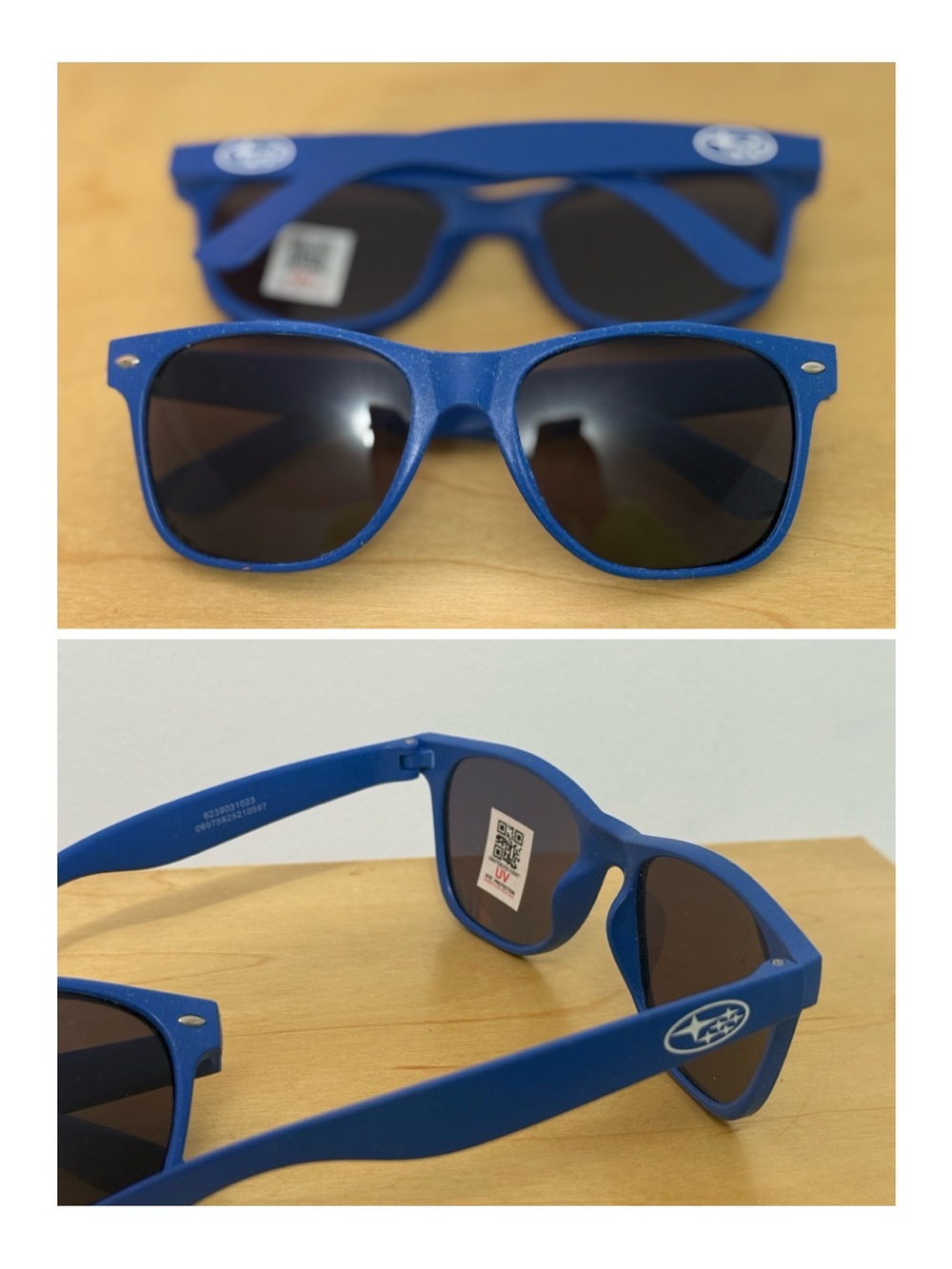 2 Pairs | Subaru Official Wheat Straw Sunglasses | UV400 Protection